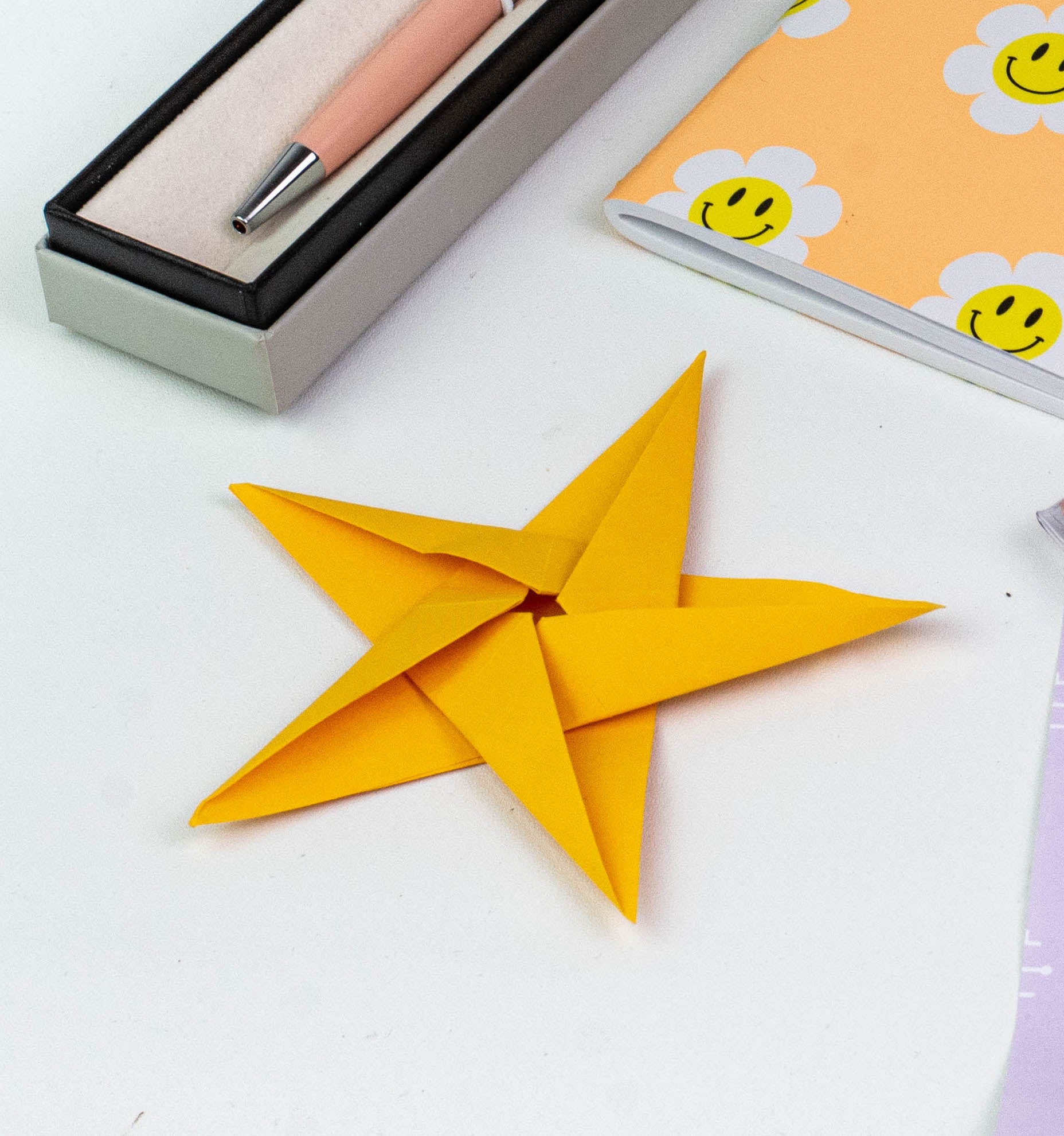 Tutorial Estrella Navideña en Origami