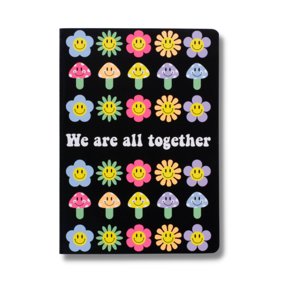 Cuaderno Cosido hdn Notas  We Are All Together
