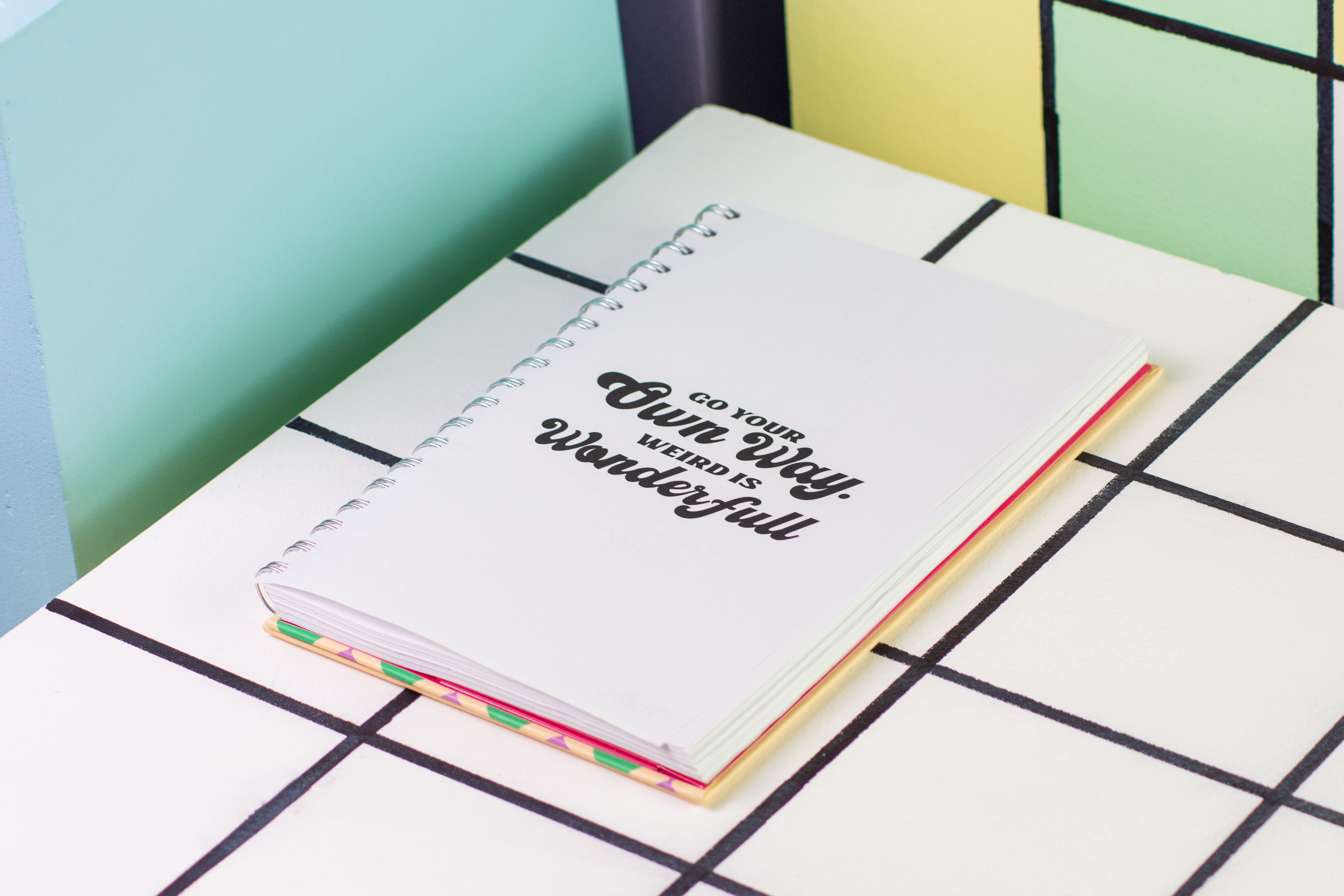Cuaderno diseño de modas - Good times are coming