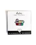 Pin para ropa -  Love Wins