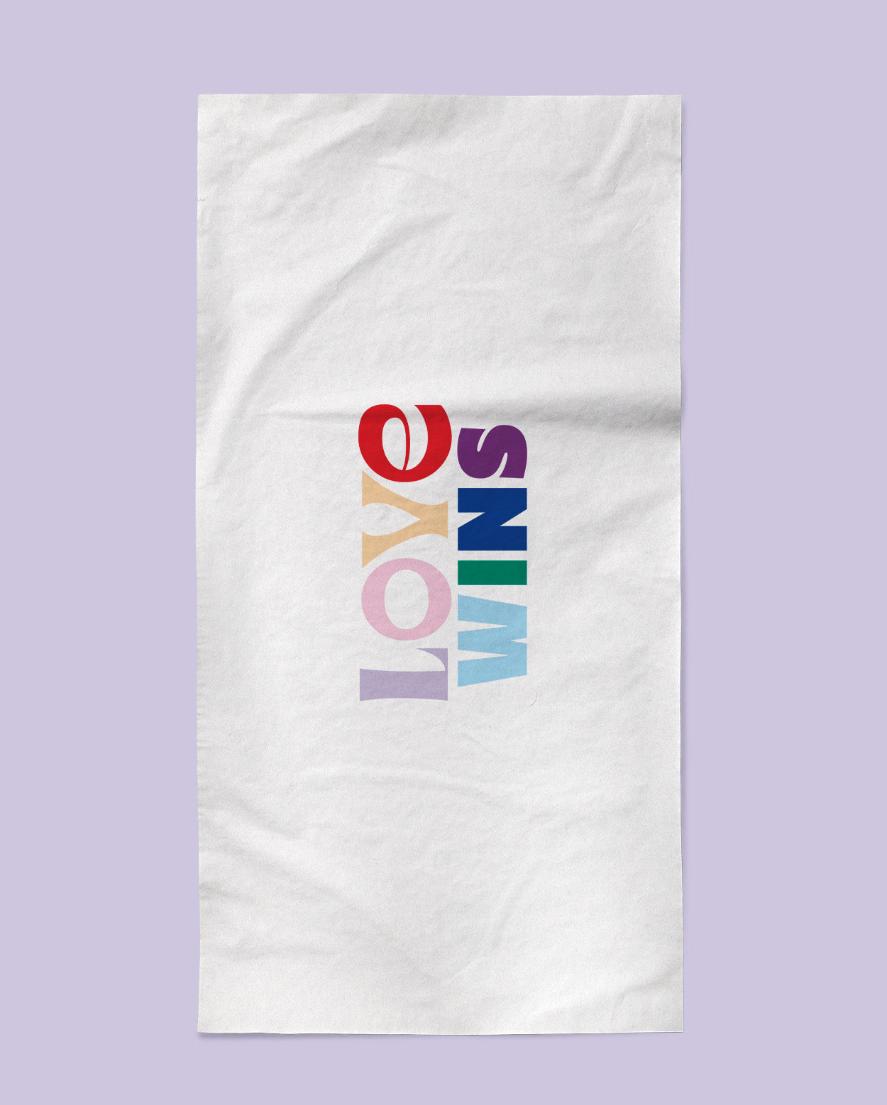 Toalla de secado rápido - Love Geometric LGBTIQ+