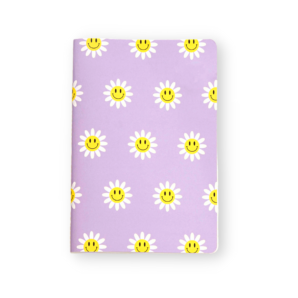 Cuaderno de Notas hdn Flores Lila