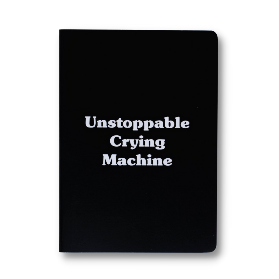 Cuaderno Cosido hdn Notas  Unstoppable Crying Machine