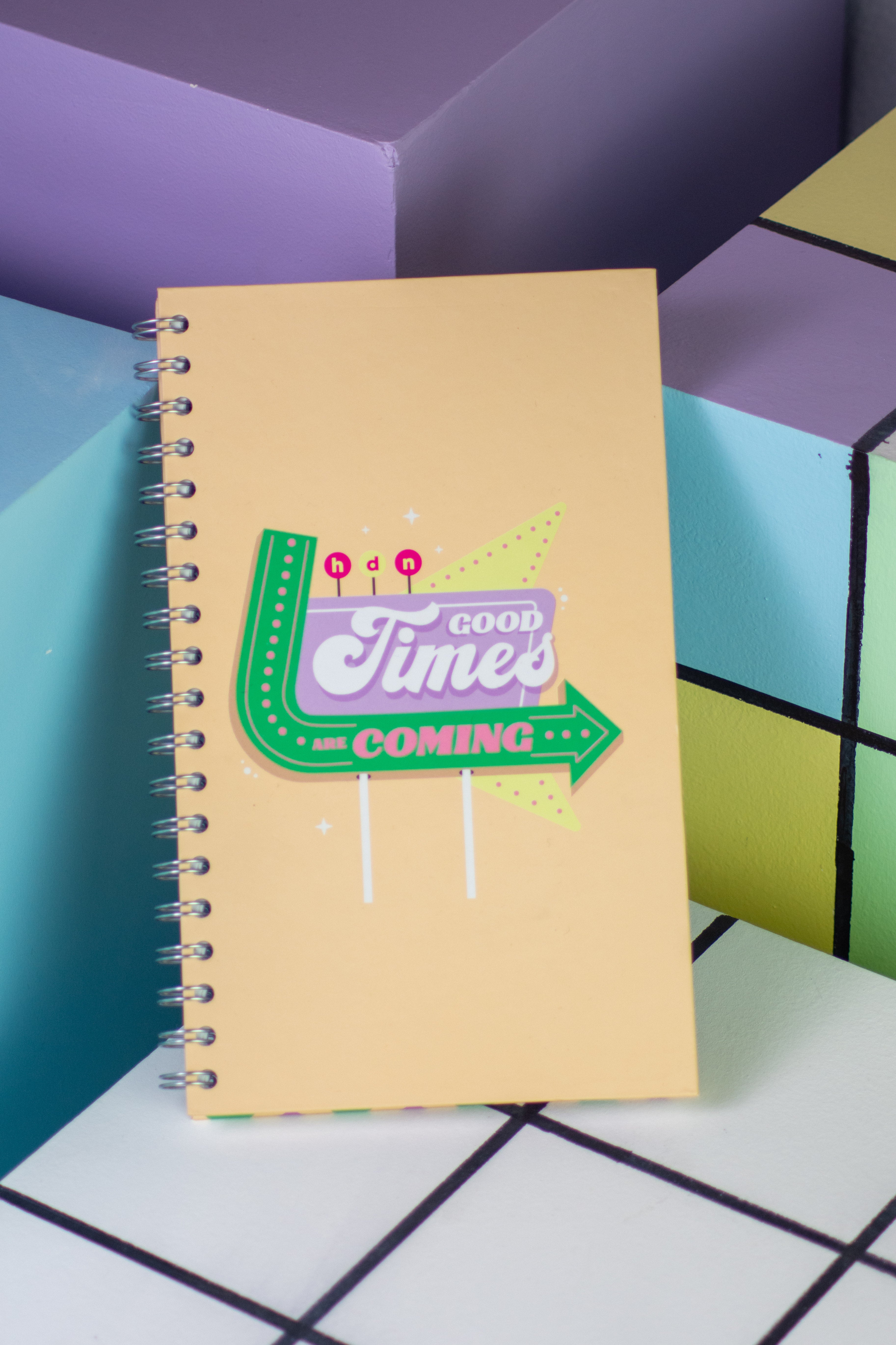 Cuaderno diseño de modas - Good times are coming