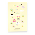Sticker Lluvia Pastel Amarillo